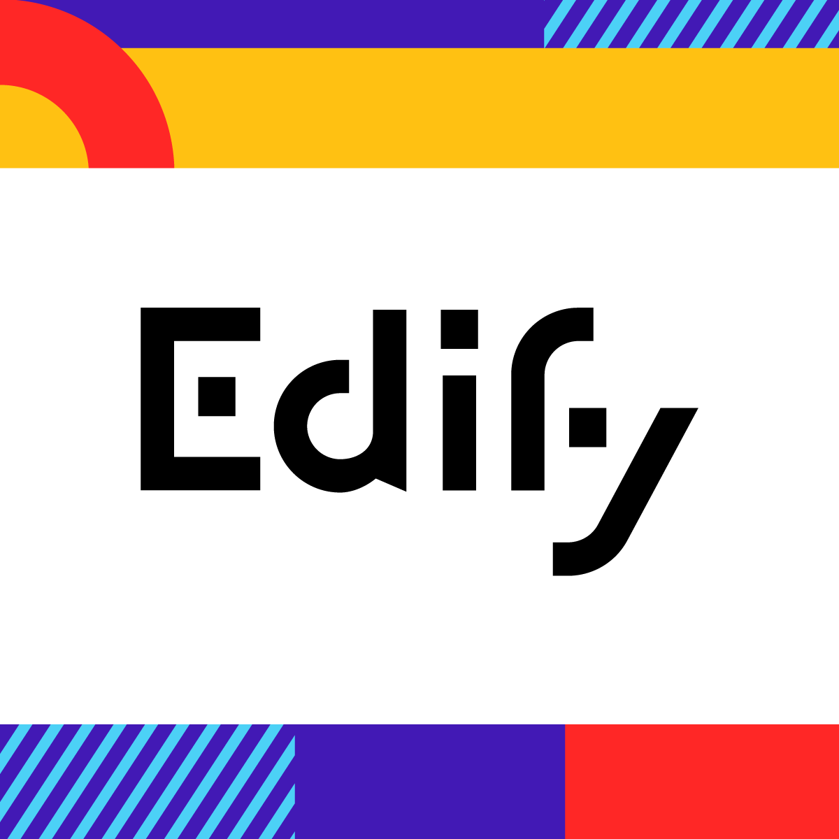 Logo Edify — parceiro do CEPC