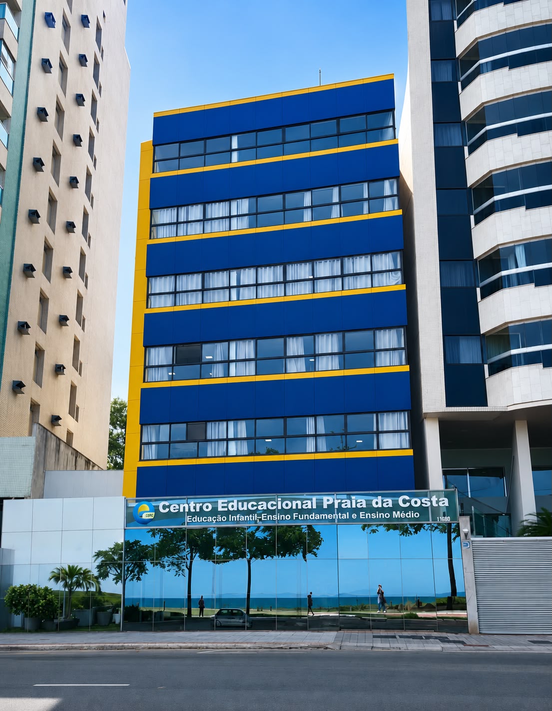 Fachada CEPC — Centro Educacional Praia da Costa